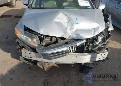 2012 Honda Civic Ex-L from USA, damaged, VIN 2HGFB2F97CH548293